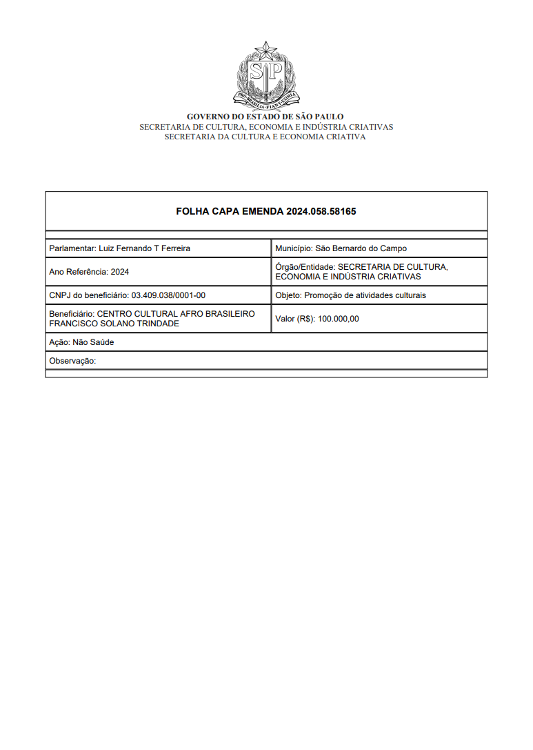 Resumo Demanda – 068213